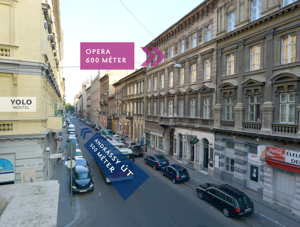 Yolo Hostel Budapest Esterno foto